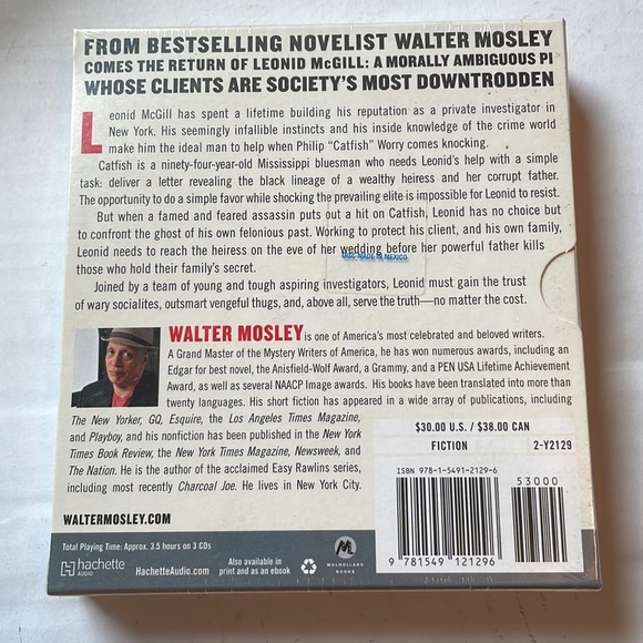 Walter Mosley Trouble is what I do on cd new - Picture 2 of 2